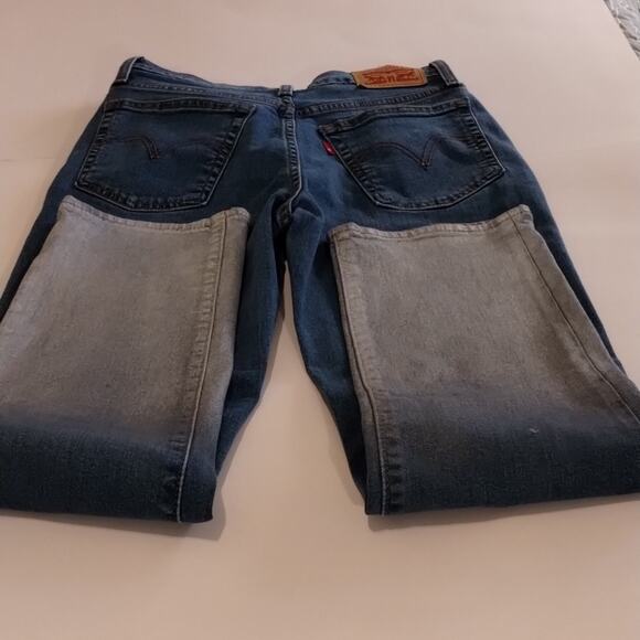 Levi’s Wedgie Straight Jeans | Silver-Dipped Hem | Women's Size 27x28 - Picture 11 of 11